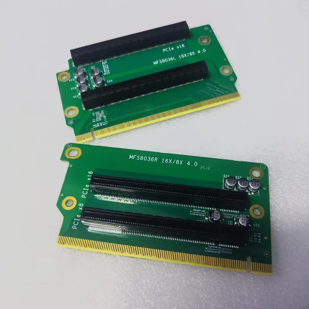 1 Uds. Las tarjetas de expansión PCIE se utilizan para S8242 S8036 S8026 S7106 MFs8036L MFs8036R