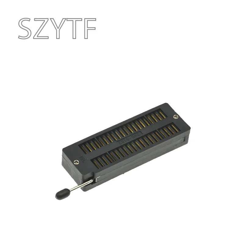 Enchufe Universal ZIF IC, 1 piezas DIP, 40 Pines, 40 Pines, negro - imagen 4