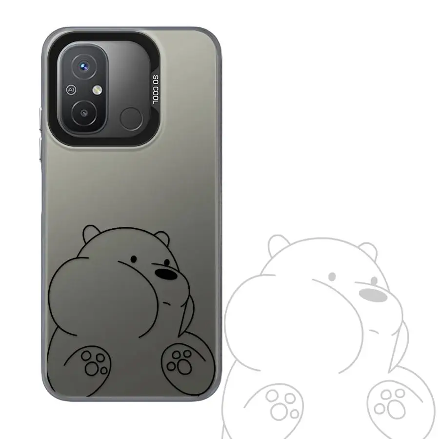 Funda blanda para Xiaomi Redmi 12C 14C A3x 13C 13 A1 A3 A2 Plus 12 A4 lindo oso de dibujos animados - imagen 4