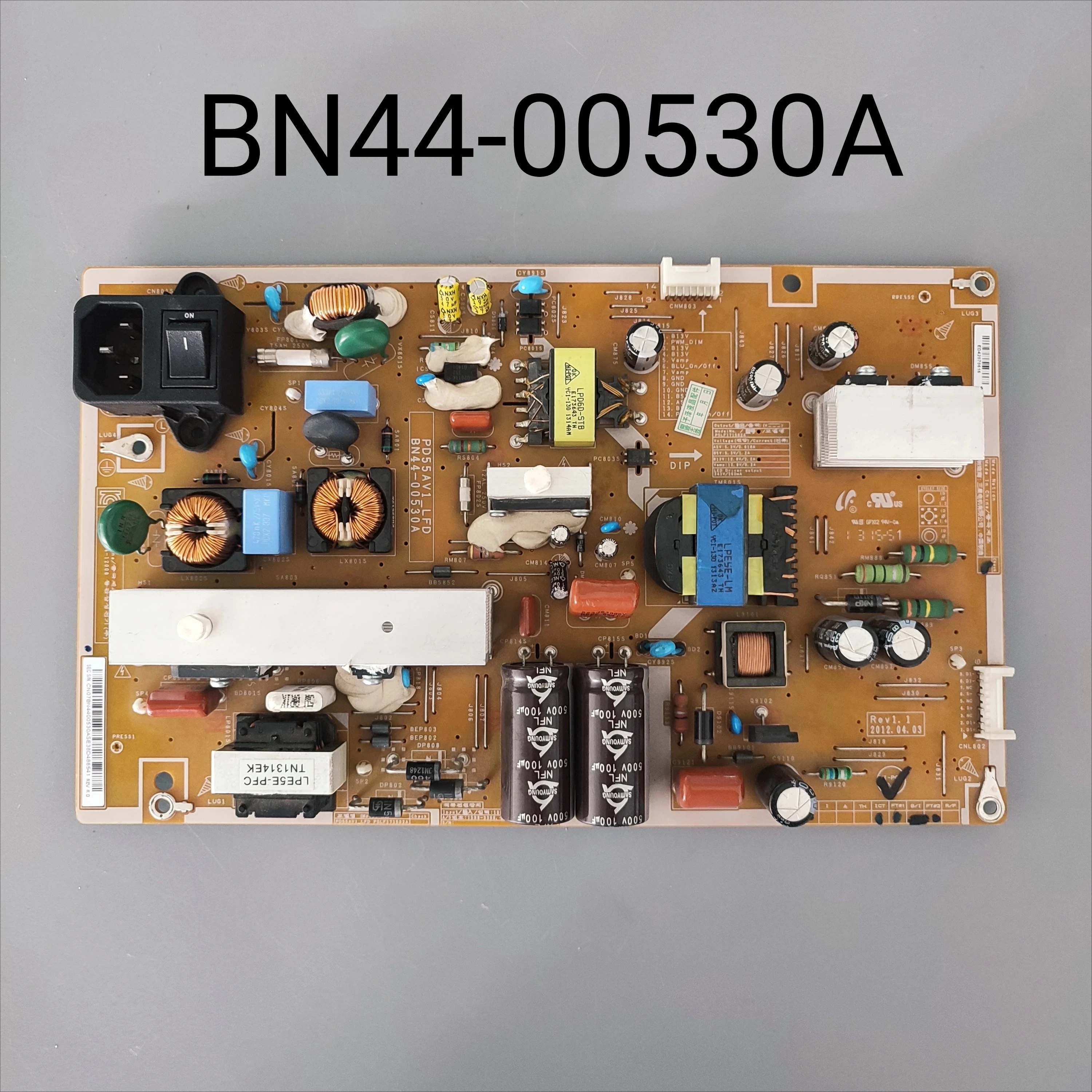 Placa de alimentación ORIGINAL genuina BN44-00530A PD55AV1_LFD para TV Samsung ED55C