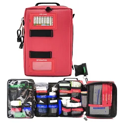 Botiquín portátil de primeros auxilios en bolsa para emergencias