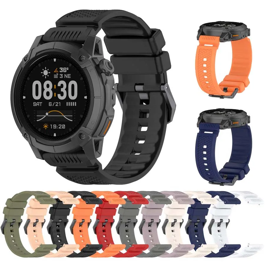 Correa deportiva de silicona para COROS NOMAD, Correa de repuesto para reloj inteligente COROS NOMAD, accesorios de 24mm