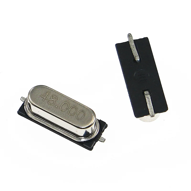 Kit de oscilador SMD con resonador de cuarzo HC-49S de 10 valores, 4MHz, 6MHz, 8MHz, 12MHz, 16MHz, 24MHz, 25MHz, 48MHz, 2 pines, conjunto electrónico - imagen 4