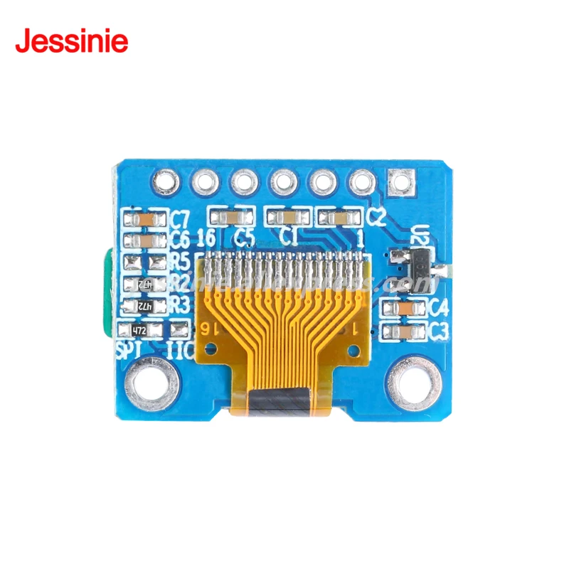 Pantalla OLED blanca de 0,42 "y 0,42 pulgadas, serie 72X40 módulo LCD, Color blanco, interfaz I2C IIC/SPI, SSD1306, 72x40 - imagen 3