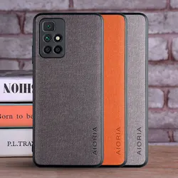 Funda Xiaomi Redmi 10 2022 y Note 11 4G - Textil Protección 3 en 1