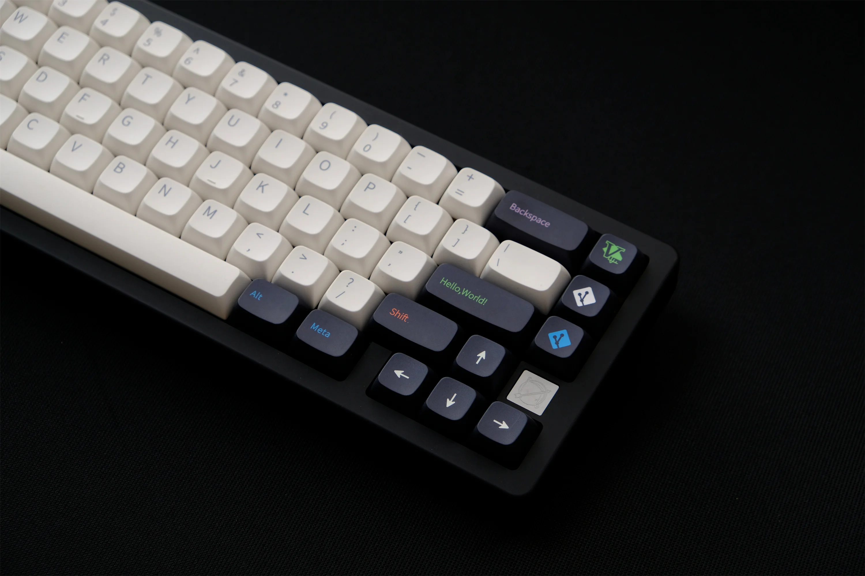 Keycap programador, teclas PBT, XDA, perfil DYE-SUB personalizado para teclado mecánico, 126 teclas - imagen 5