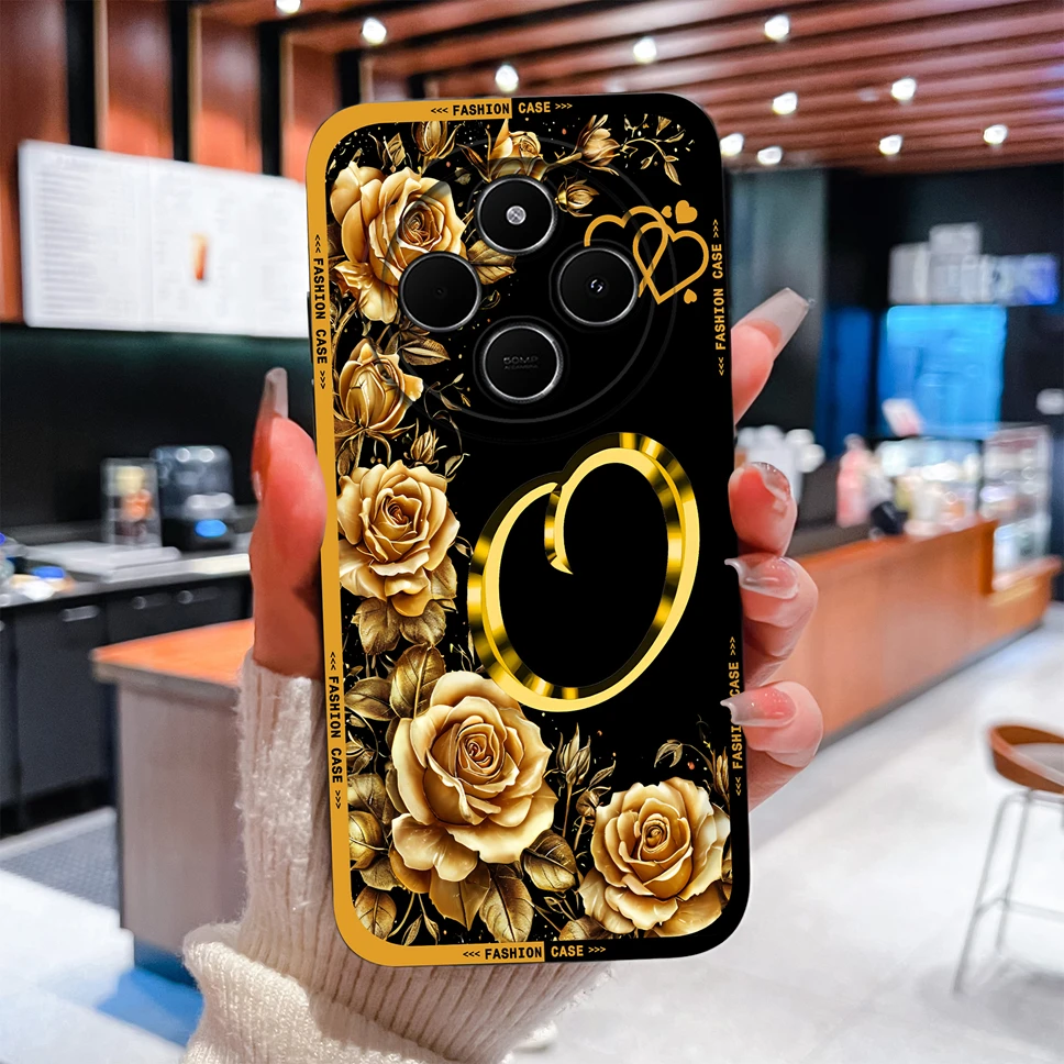 Funda para Redmi 14C 14R / Xiaomi Poco C75 4G 5G letras creativas Funda de teléfono suave de alta calidad para Redmi14C 14R / Poco C 75 - imagen 4
