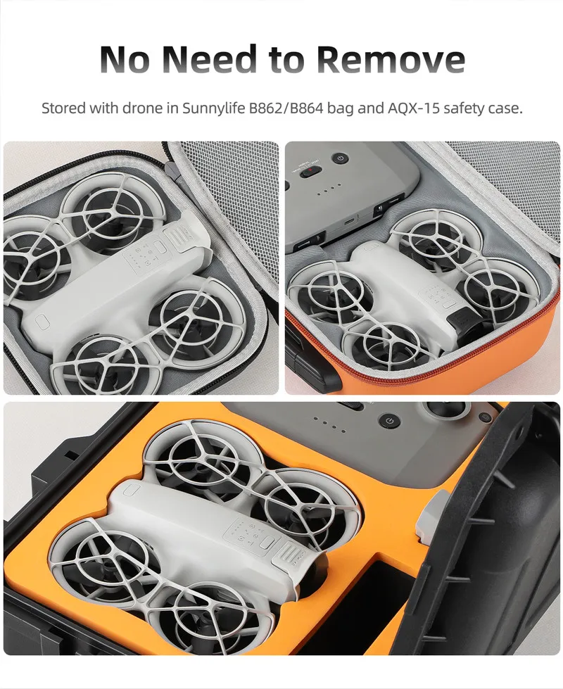 Cubierta de lente para DJI NEO, parasol, cubierta protectora antideslumbrante, protector de cámara cardán para accesorios de Dron DJI NEO - imagen 4