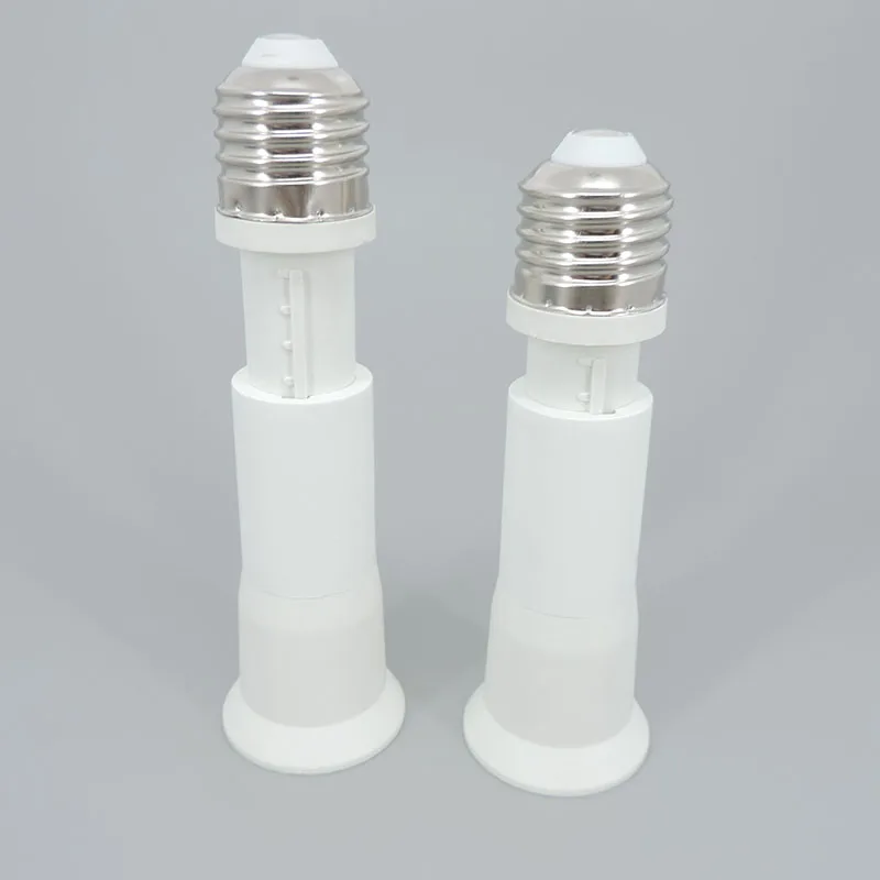 Convertidor de extensión de 11cm a 13cm, E27 a E27, tornillo, bombilla LED, Base de lámpara, soporte telescópico, convertidor, adaptador de toma de corriente - imagen 2