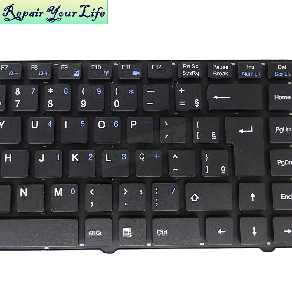 PT-BR portugais brésilien brésil LA/Latin espagnol clavier pour ADVANCE VIT M2421 P1400 EXO VB40 MB40 BR45 Bgh A400 Exo Mb40 - imagen 3