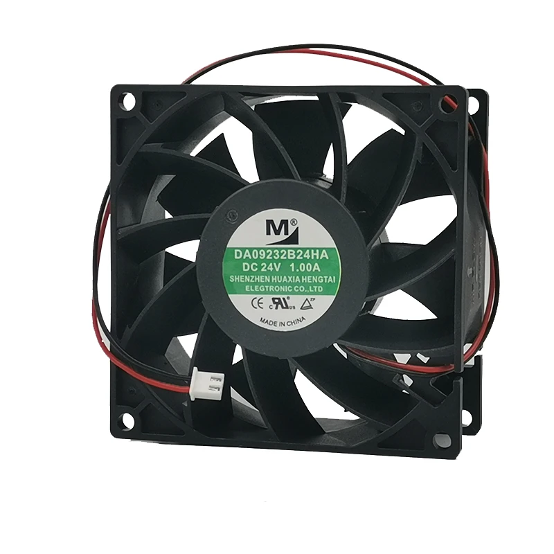 New 24V 1.00a 9cm 9038 frequency converter large air volume fan DA09232B24HA - imagen 3