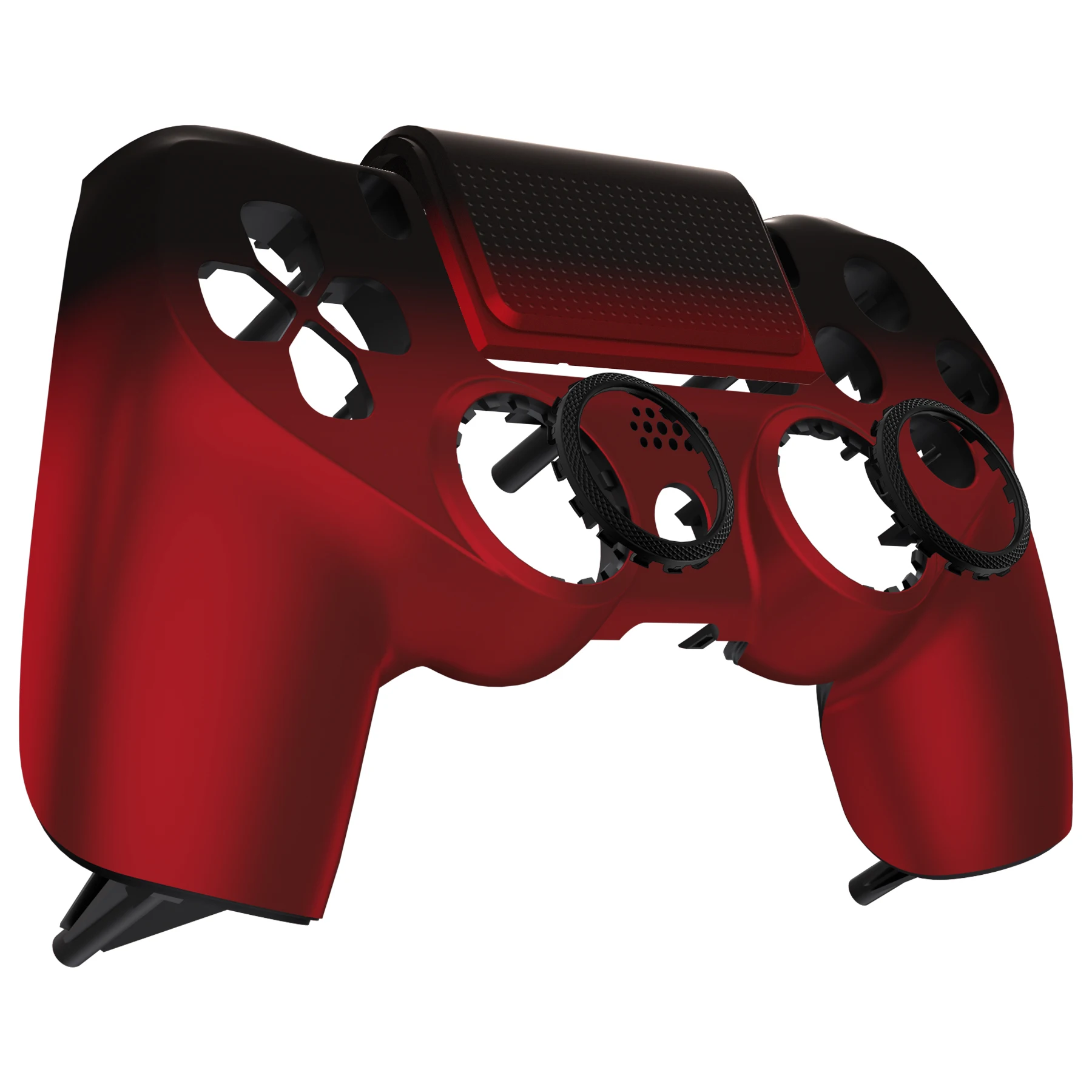 Placa frontal de repuesto eXtremeRate Ghost, cubierta para panel táctil, carcasa rediseñada, Compatible con controlador PS4 Slim Pro JDM-040/050/055 - imagen 5