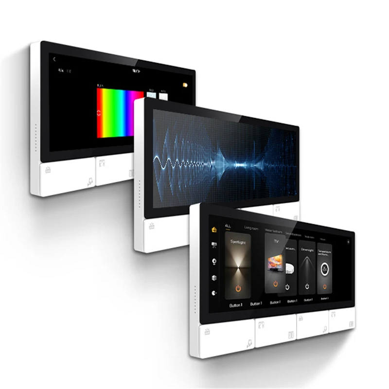 Pantalla de control Central multifuncional para hogar inteligente TUYA de 6,2 pulgadas, puerta de enlace ZIGBEE, sistema amplificador de pared de audio infrarrojo IR Android11 - imagen 5