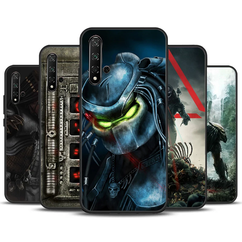 Funda Alien Predator para Huawei P30 Pro P20 P40 Lite Nova 9 10 SE 11 3i 7i 8i 11i Y91 Y60 Y70 Y61 Y90