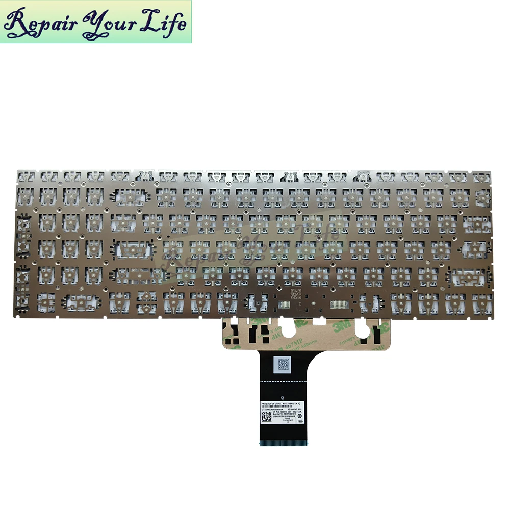 Teclado latino GB del Reino Unido para HP 15-FC 15-FD 15Z-FC 15T-FD 15-fc0000, teclados para portátiles españoles Euro LA N32714-161 N32714-031 - imagen 2