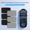 MODEL 3 Black 3pcs