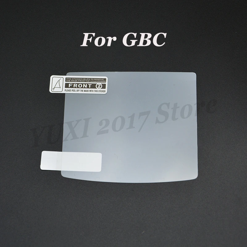 Película protectora de plástico transparente para pantalla LCD, PET, adecuada para consolas de juegos GB GBA GBC GBA SP GBP GBM, 1-2 uds. - imagen 4