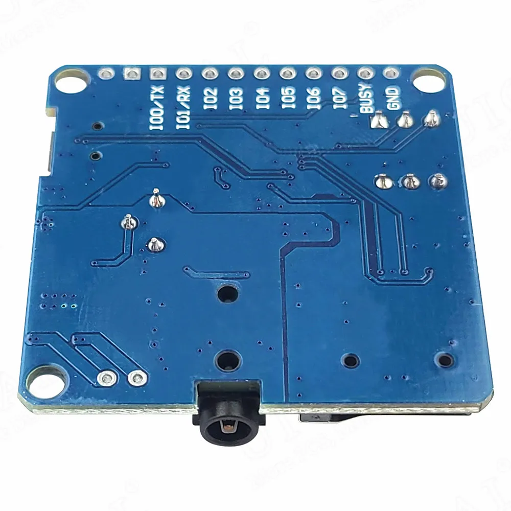 Módulo de sonido de voz DY1703A para Arduino, módulo de reproductor MP3, disparador de E/S UART, placa amplificadora Clase D, tarjeta SD/TF de almacenamiento de 5W y 8M - imagen 4