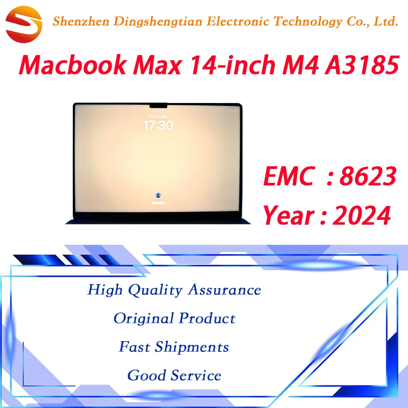 Pantalla LCD Original nueva M4 Max A3185 para MacBook Pro 14 "Panel EMC 8623 2024 años reparación de repuesto negro plateado