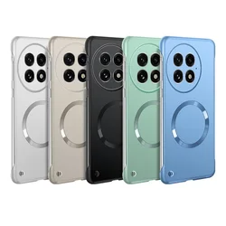 Funda MagSafe Magnética OnePlus 13/13R/12R – Protección Cámara Mate