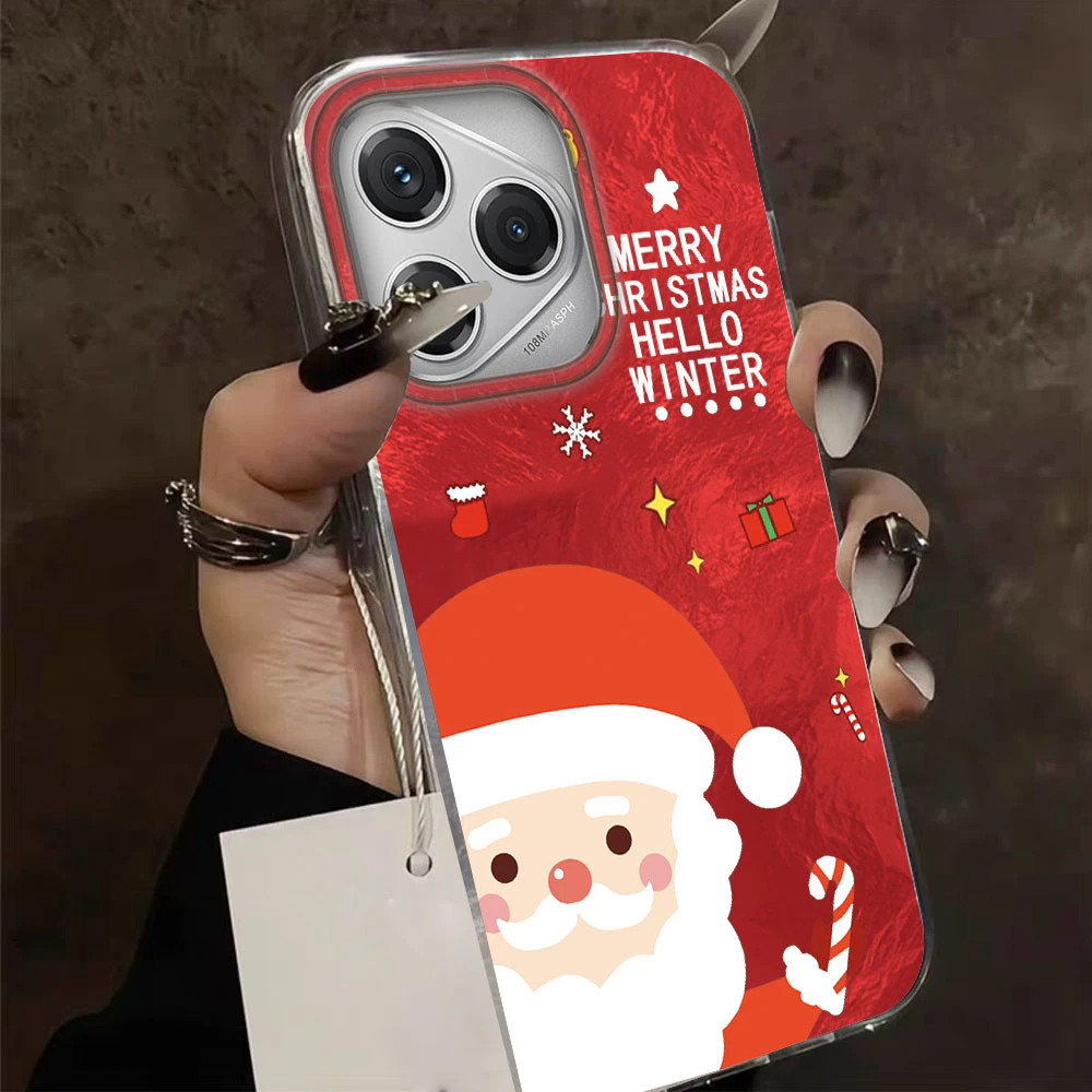 Para Honor 400 200 Pro 70 Migic6 7 5 Lite 90 Smart X9a X9c X9b X8b X8c X7c X8a X7b X6b lindo regalo de Navidad funda de teléfono para niña - imagen 2