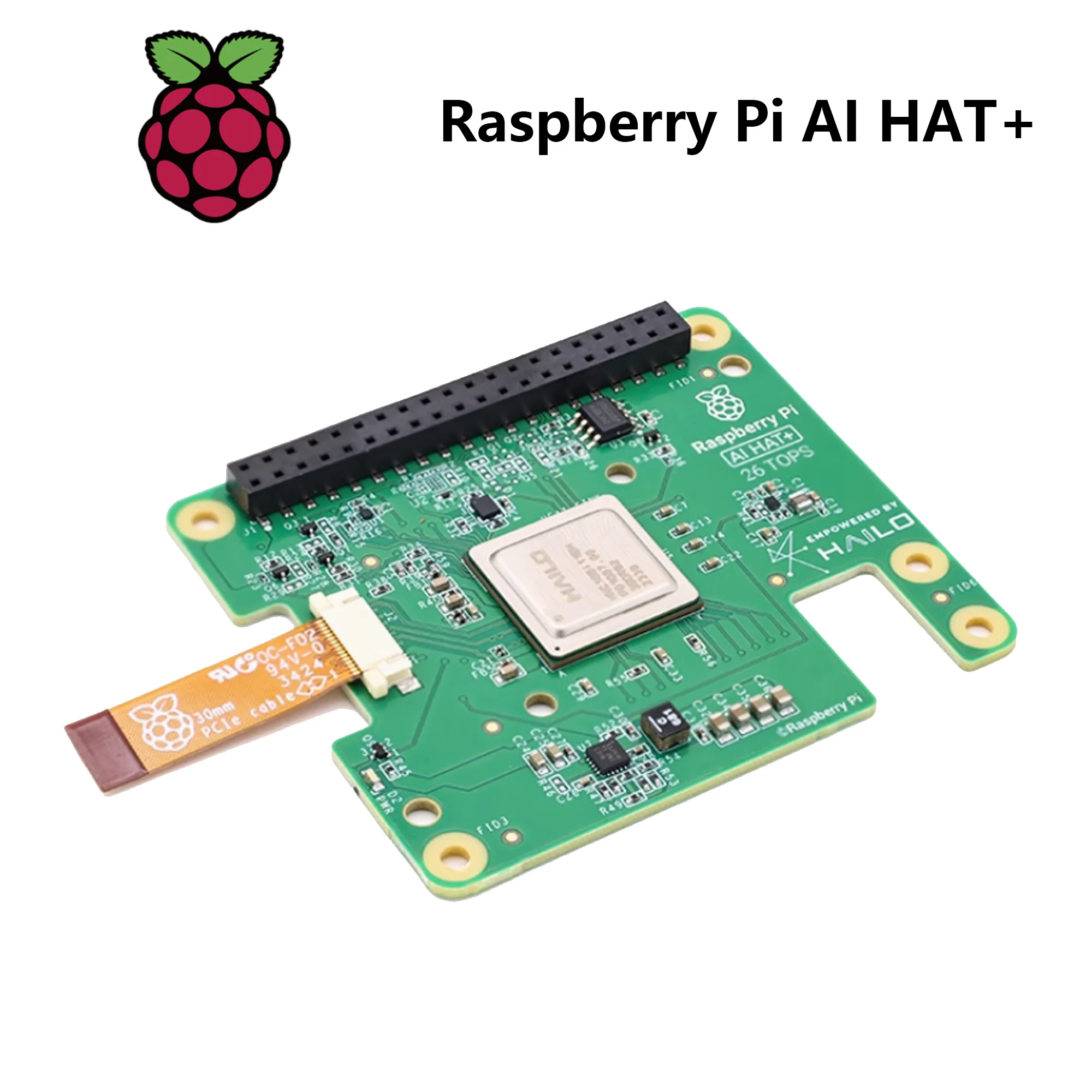 Nuevo Raspberry Pi AI HAT +, acelerador AI de red neuronal Hailo incorporado para Raspberry Pi 5,13 TOPS/26 TOPS opcional - imagen 4