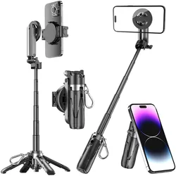 Soporte Selfie MagSafe iPhone 16 Pro Magnético Trípode Bluetooth