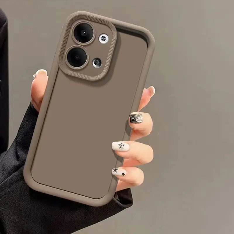 Para Oppo Reno 13 funda Oppo Reno8 Pro 5G funda de teléfono OPPO reno 9 Pro Reno 10 Reno 12 11 11F Reno 13F funda protectora de silicona para lente - imagen 3