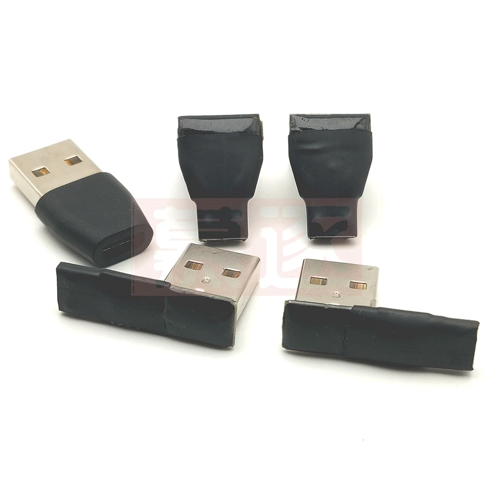 Adaptador USB 2.0 macho a micro USB hembra arriba, abajo, izquierda y derecha para transferencia y carga de datos - imagen 2