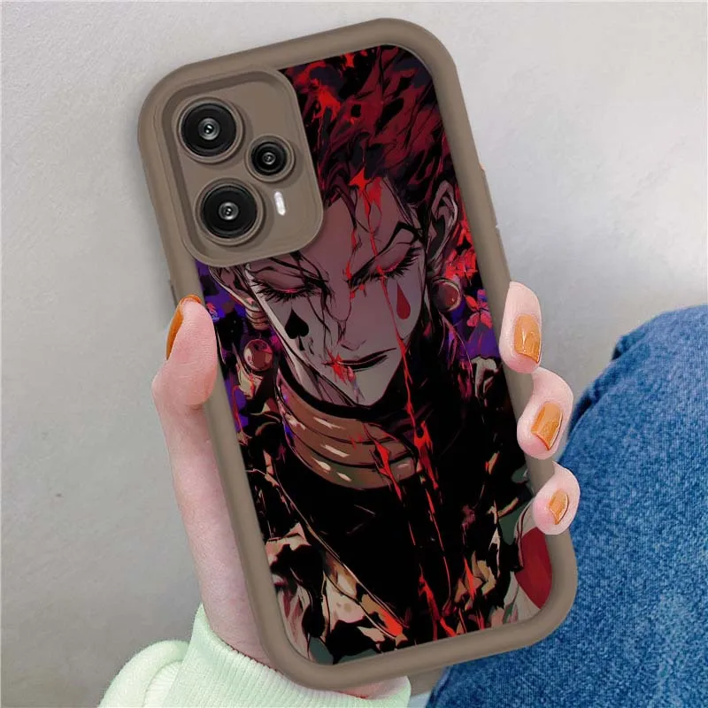 Hisoka Ainme para Xiaomi Poco X3 X4 X5 X6 X7 C65 C75 M4 M5 M5S F6 F4 F5 Pro GT NFC ojo escalera funda de teléfono - imagen 4