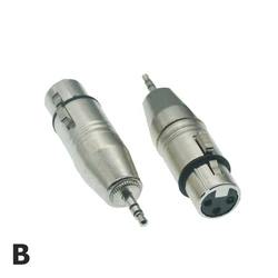 Adaptador XLR a jack 3,5mm para micrófono estéreo
