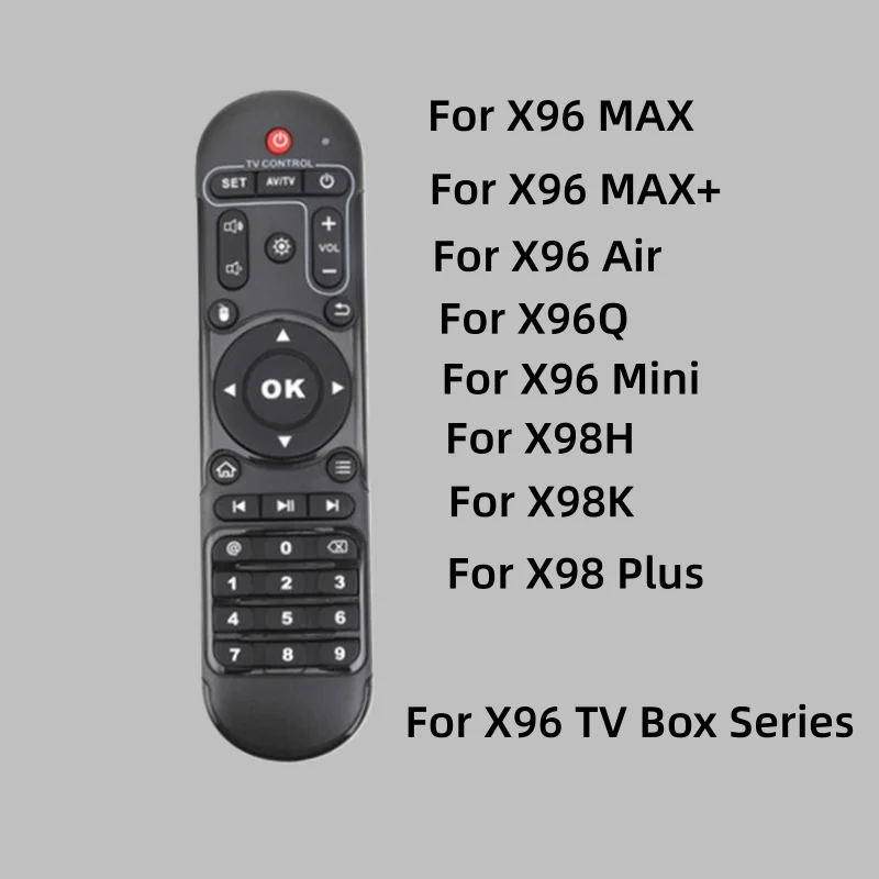 Control remoto Original X96 IR inalámbrico Universal X96Q PRO reemplazo del controlador para Android TV Box X96 Max X98K X98 Plus - imagen 5