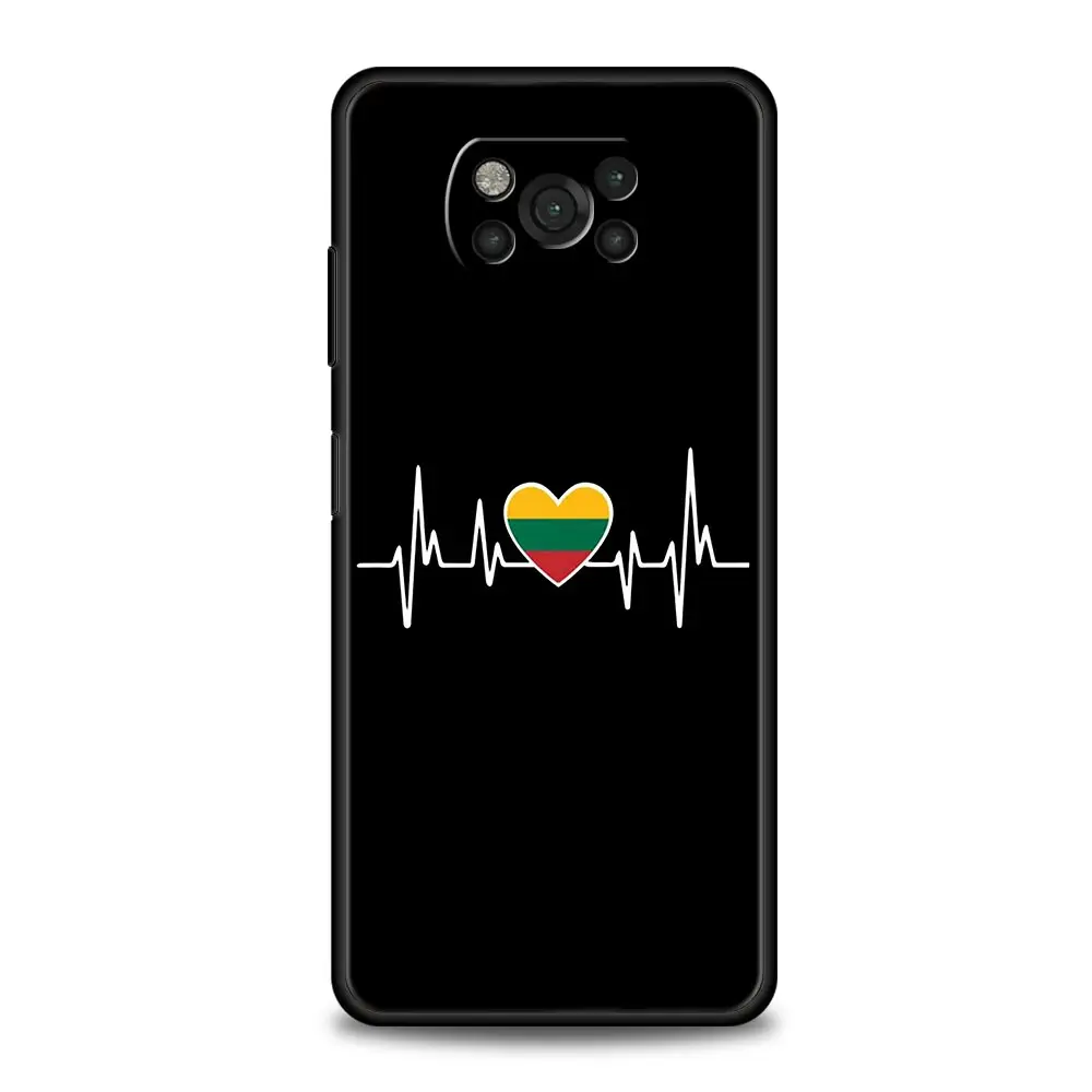 Funda de teléfono con bandera de Austria para Xiaomi, carcasa suave con NFC, modelos Poco X6, X5 Pro, X4, X3, F5 Pro, F4, F3, GT, M5, M4 Pro, 5G, M3, C51, C50, C55 - imagen 4