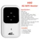 H80 4G WiFi Router