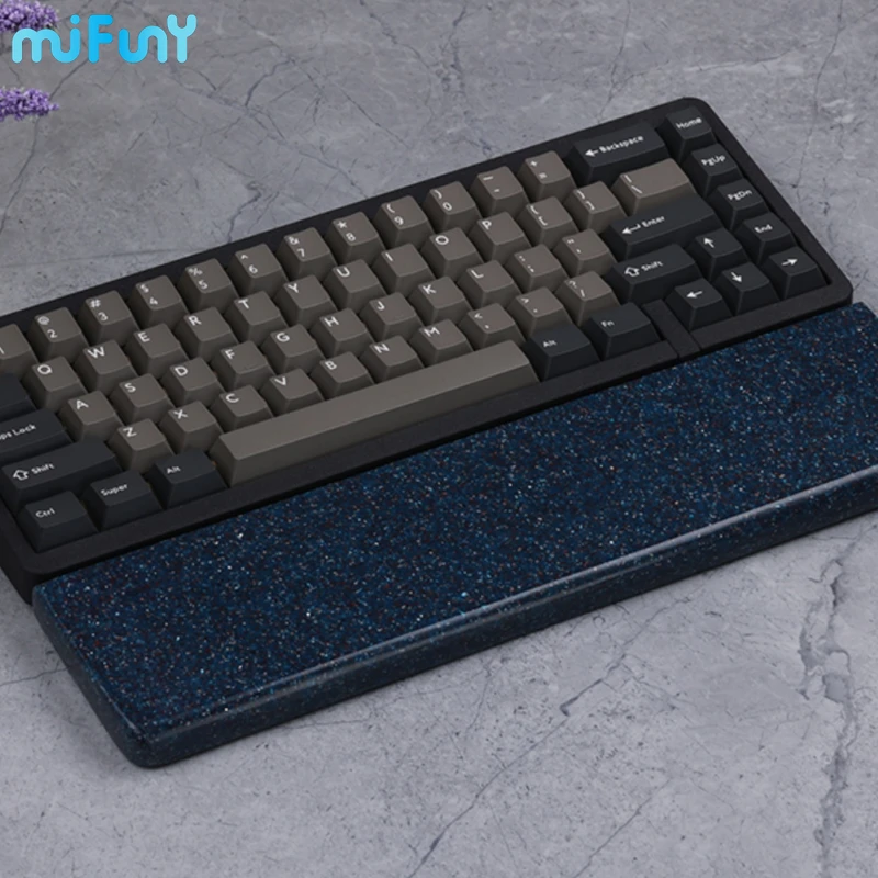 MiFuny-repos de muñeca para teclado Microlite, cómodo alivio, reposamuñecas Original, ergonómico para teclado mecánico de 61/68/87/98/104 teclas - imagen 3