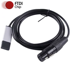 Adaptador FTDI USB a DMX512 RS485 – Controlador Luces Escenario DJ