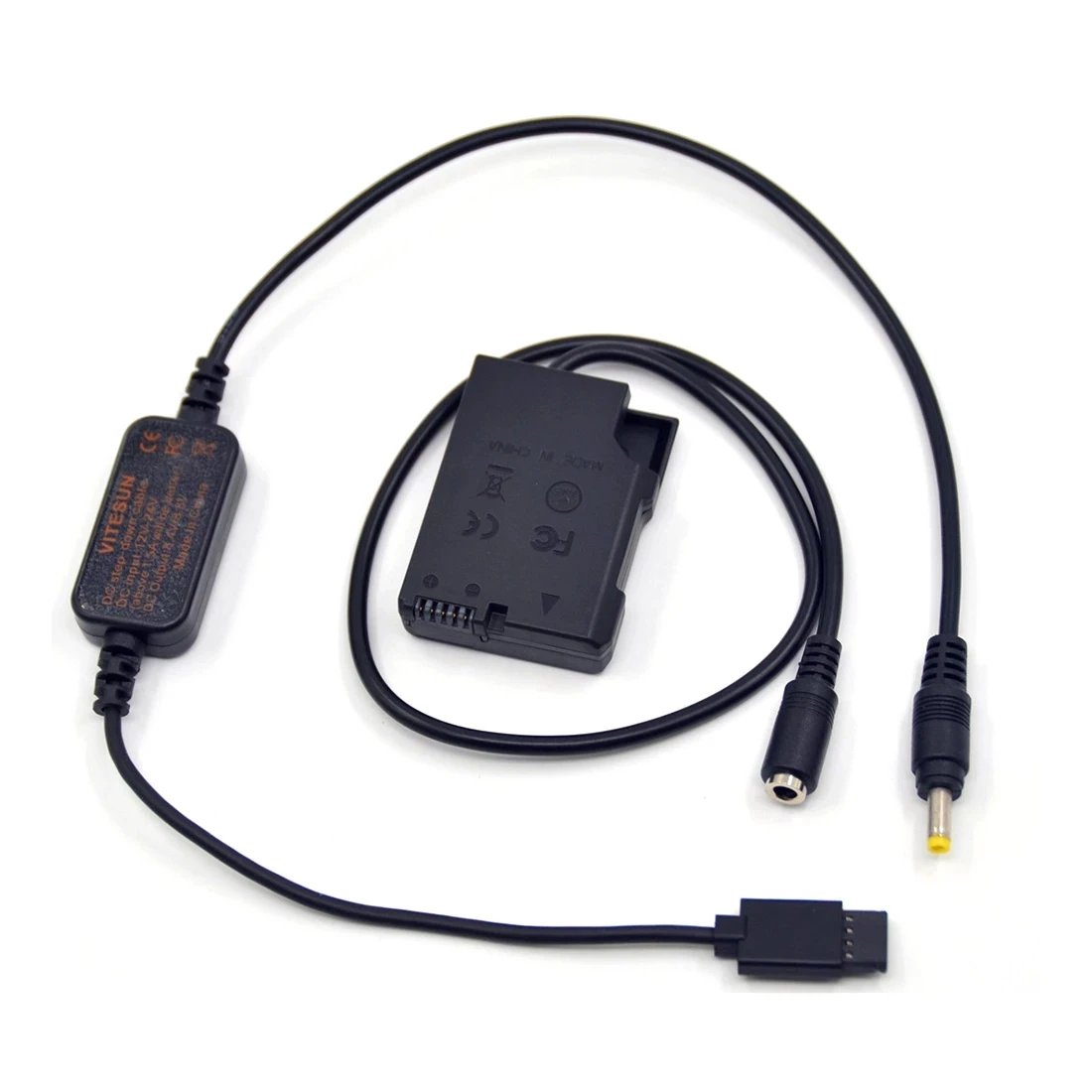 DJI Ronin-S al Cable adaptador de alimentación + EP-5A EN-EL14 batería falsa para Nikon P7000 P7800 D5500 D5600 D3300 D5100 D5300 D7800 - imagen 3