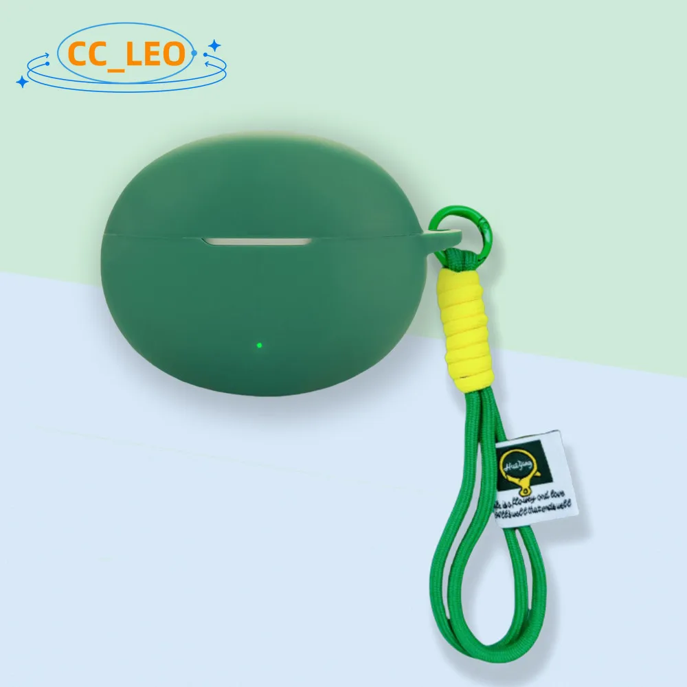 Para OnePlus Buds 4 funda transparente suave lindo cordón colgante OnePlus Buds 4 funda suave de silicona cubierta protectora de carcasa a prueba de golpes - imagen 5