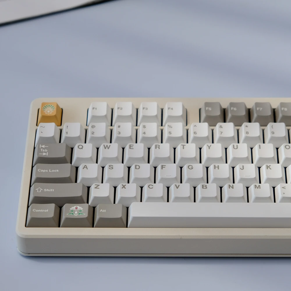 Teclas de Alhambra Retro, accesorios de teclado de perfil de cereza, tinte PBT, sublimación para juegos mecánicos MX Switch - imagen 4