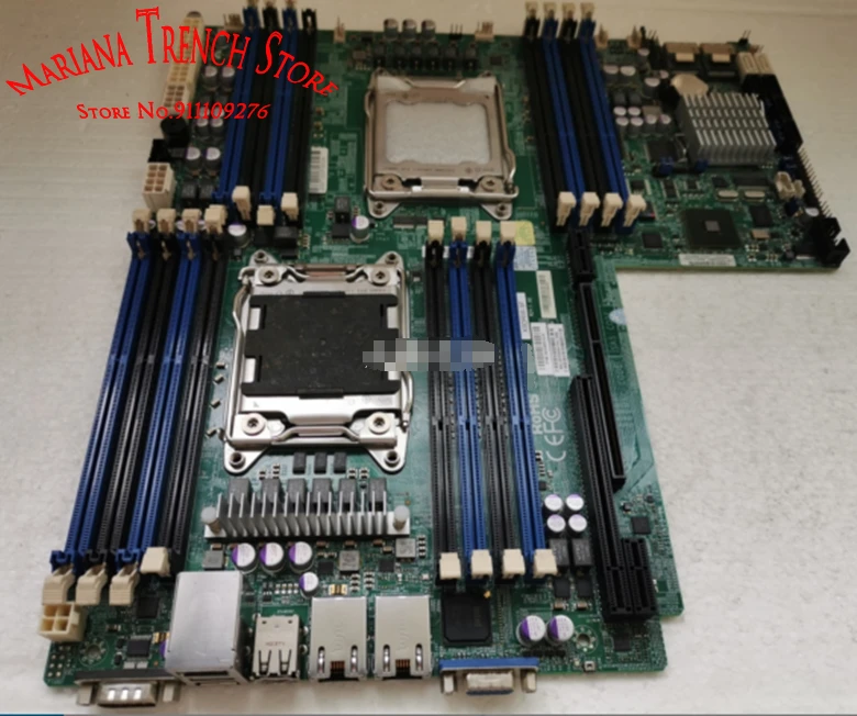 X9DRW-3F para placa base Supermicro LGA2011 Xeon E5-2600 V1/V2 familia DDR3 8x puertos SAS de C606 - imagen 2