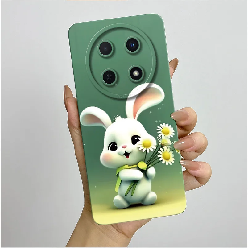 Para Huawei Nova 12i CTR-L81 13i funda de teléfono estilo de moda silicona líquida suave a prueba de golpes Fundas protectoras traseras antideslizantes - imagen 4