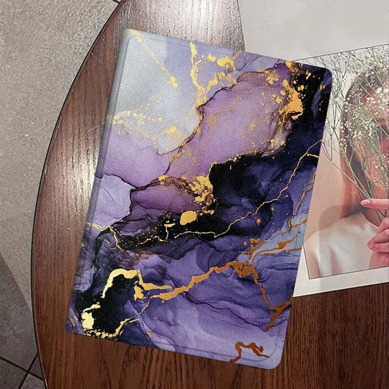 Textura creativa mármol fresco para Samsung Galaxy Tab A A7 A8 A9 A11 S6 S11 10,1 10,4 10,5 pulgadas Lite Plus funda para tableta - imagen 3