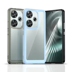 Funda TPU Xiaomi Poco F6 / F5 Pro – Transparente y Colorida