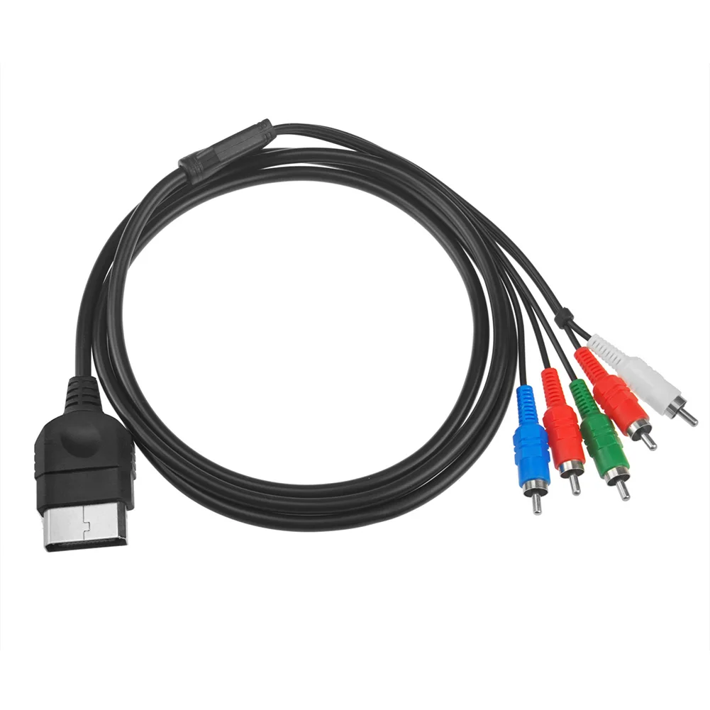 Cable de Conexión de Componente HD de 180 cm, Cable AV de Componente de Alta Definición, Cable RCA de Audio y Video para Xbox de Primera Generación