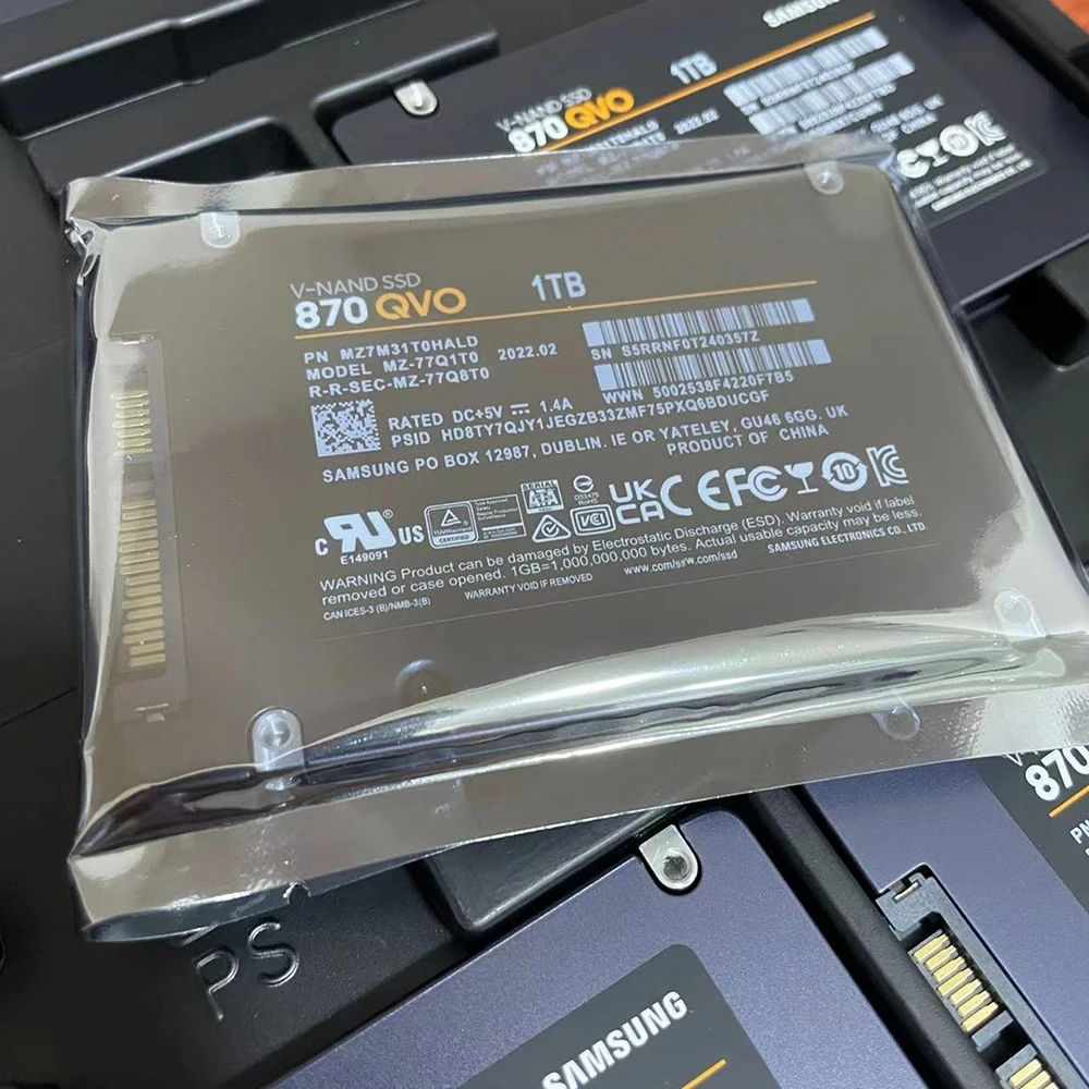 870 QVO para unidad de estado sólido Samsung MZ7M31T0HALD 1T SATA 2,5" SSD - imagen 4