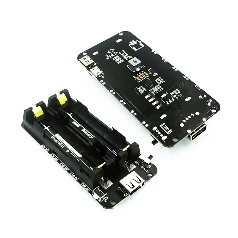 Placa protectora de carga de batería ESP32 ESP32S para Wemos para Raspberry Pi 18650, Puerto Micro USB V3 tipo A, USB 0.5A para carga Arduino - imagen 4