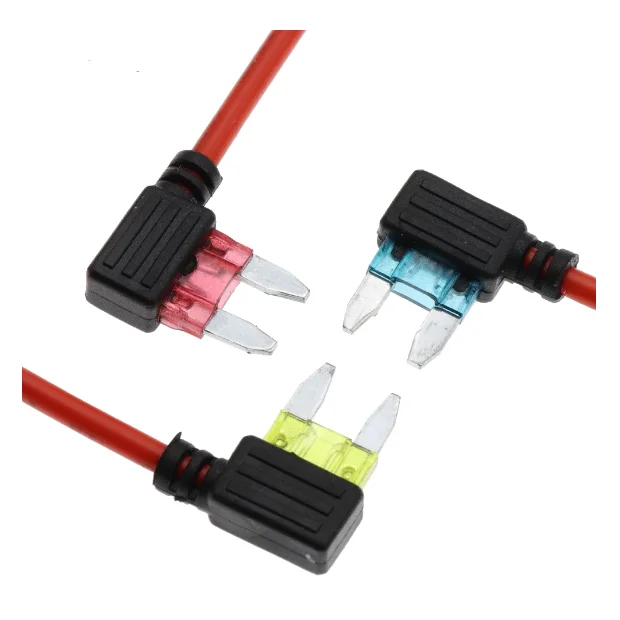 Portafusibles para coche, adaptador de circuito adicional, Mini fusible de hoja estándar Micro, dispositivo de seguridad Simple, 12V, 24V, 5A, 10A, 15A, 20A - imagen 4