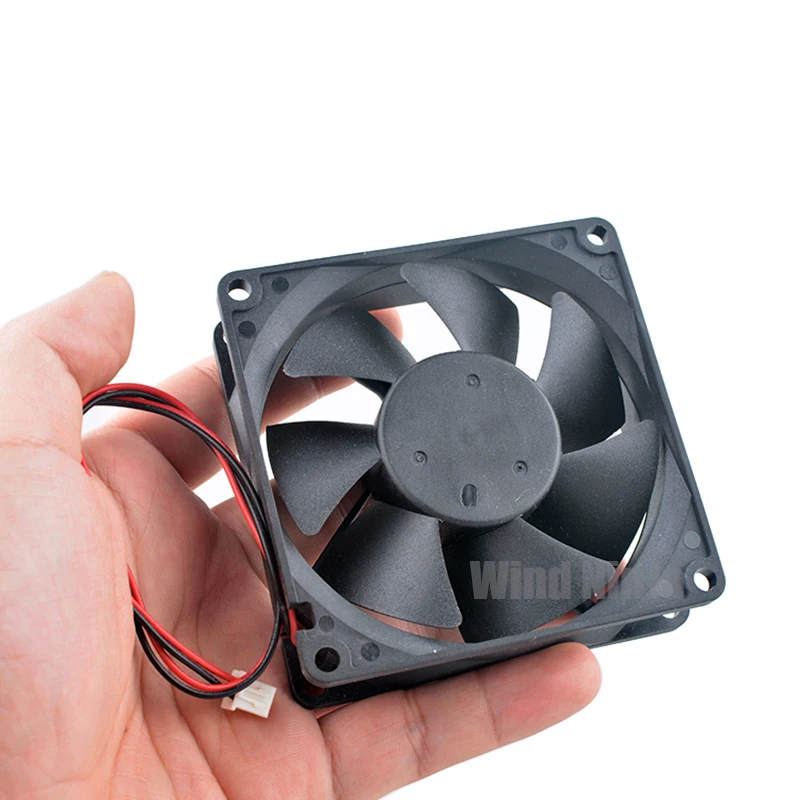 FD2480-S1012E 8cm 80mm ventilador de flujo Axial 80x80x25mm DC24V 0.22A ventilador de refrigeración de 2 pines para fuente de alimentación del convertidor de frecuencia - imagen 5