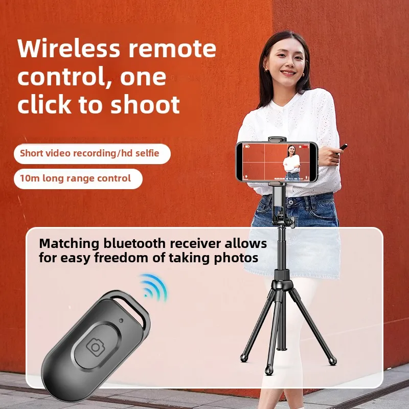 Trípode Flexible de pulpo, soporte extensible para palo de Selfie con control remoto inalámbrico Bluetooth para IPhone, Samsung, teléfono Android, monopié - imagen 3