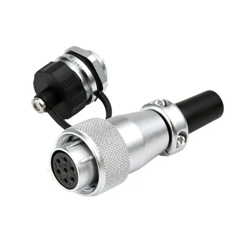 Conectores impermeables Y1UB WEIPU WS16 TQ + ZM, conector macho aviación, 2, 3, 4, 5, 7, 9, 10 pines, luz LED - imagen 5